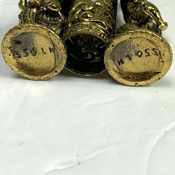 Vintage Stylebuilt Vanity Cherub Angel Perfume Lipstick Brush Holder Accessory - Picture 7 of 9